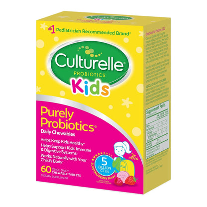 Culturelle Kids Purely Probiotics Chewable Tablets, 60 ct.