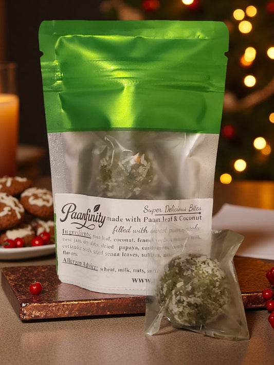 Sweet Paan Bite (no filling) -  [6 bites per pack]